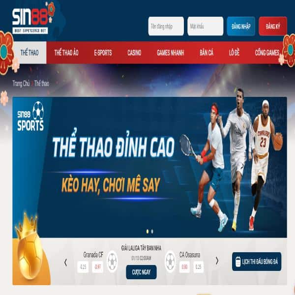 Giới thiệu nhà cái Sin88 - Địa chỉ cá cược online đẳng cấp trên thị trường Việt